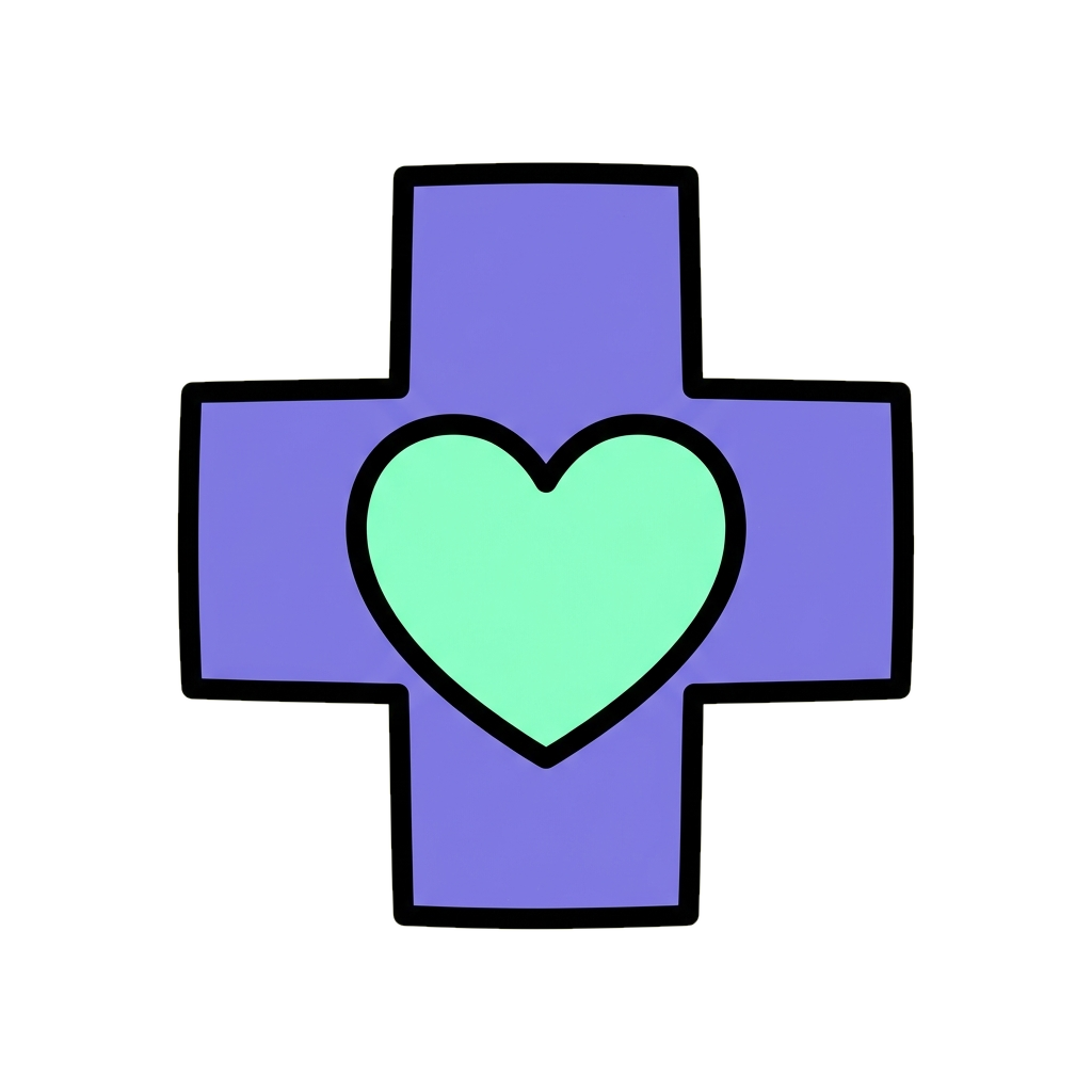 Medical cross icon